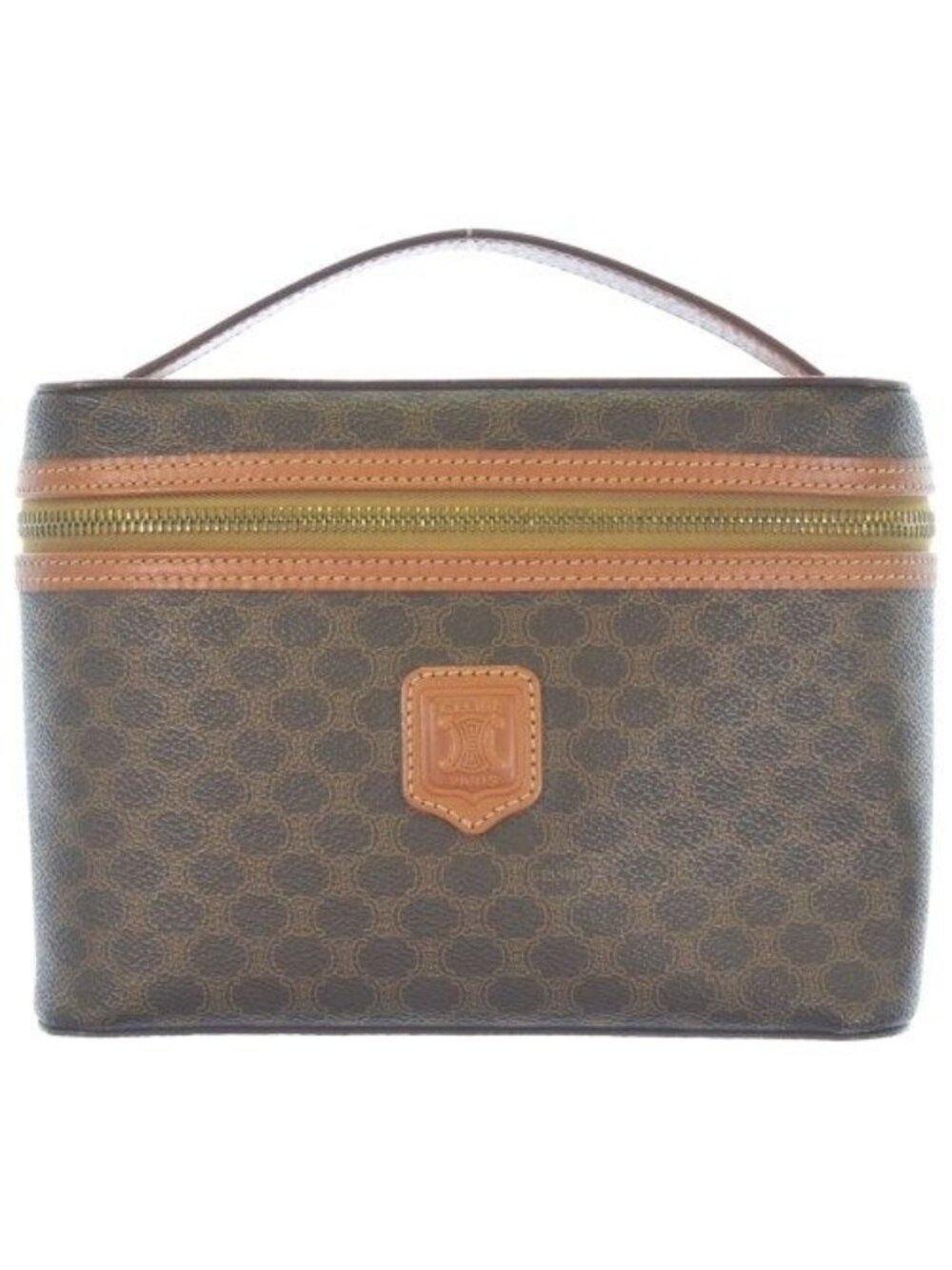 Celine Macadam Handbag Brown
